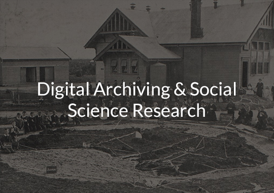 Digital Archiving & Social Science Research